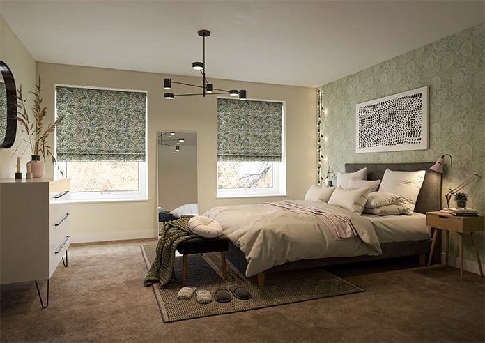 Mini Camphora, Sage - Twist&Fit Roman Blind - Image 7